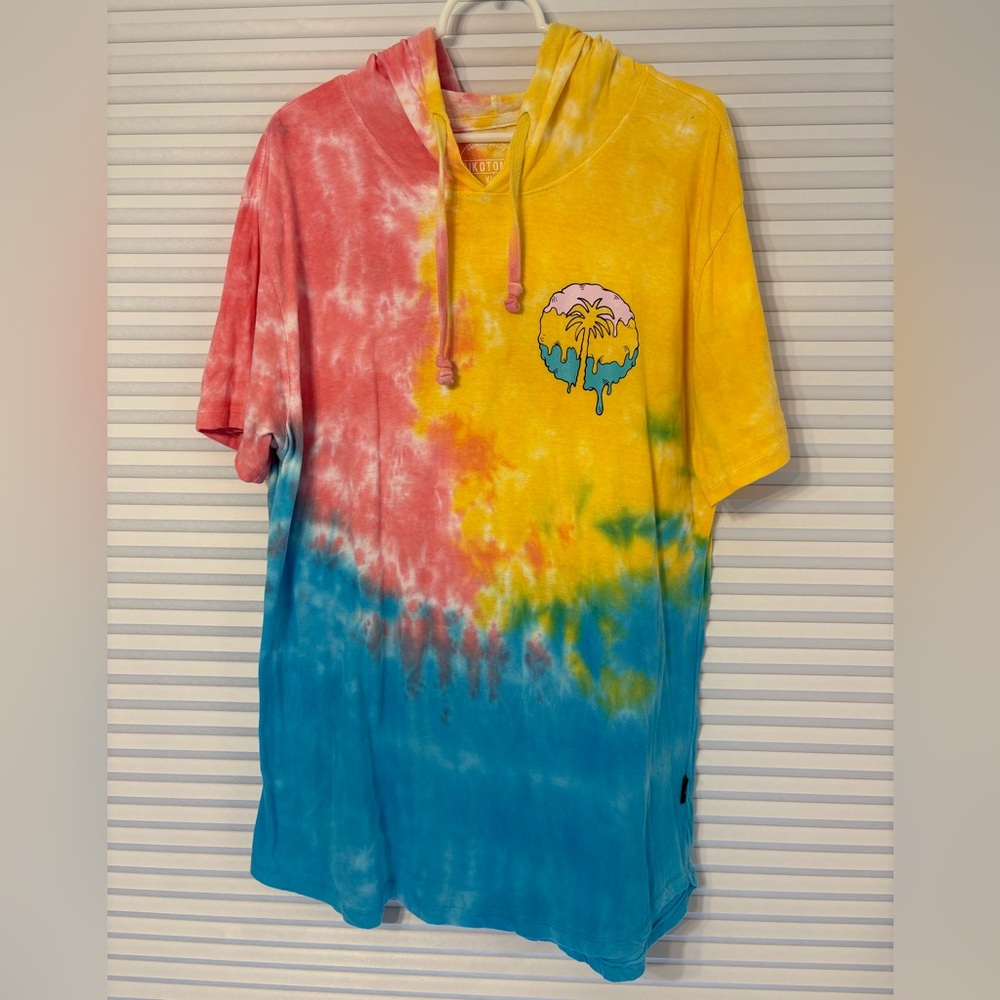Tie-Dye Hoodie T-shirt